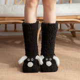 2026 New 3D Animal Plush Floor Socks